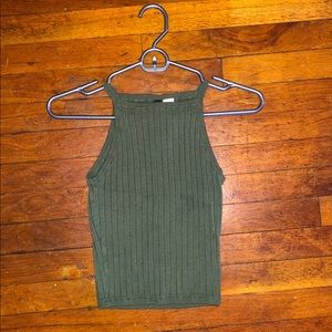 Army Green Tank Top